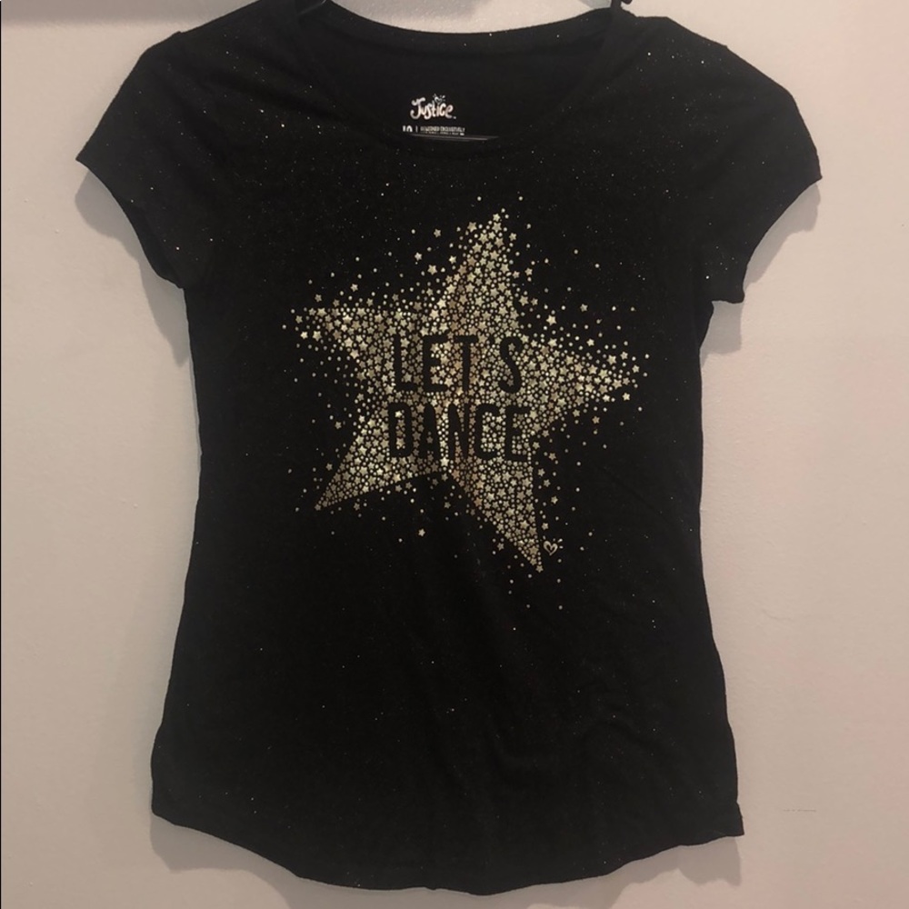 Girls Justice dance shirt